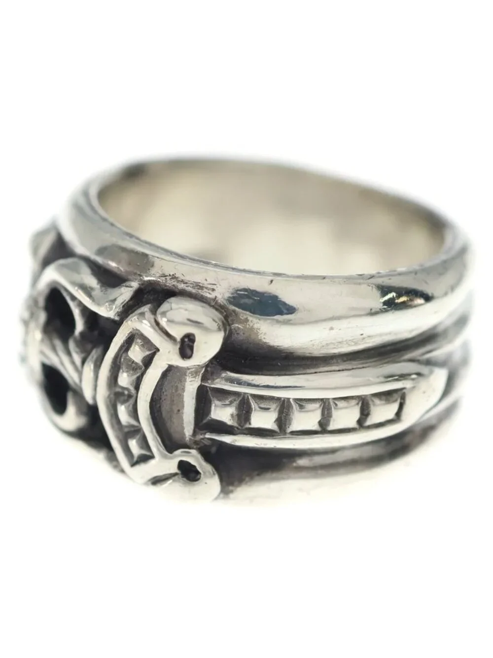 Chrome Hearts Dagger Ring Silver